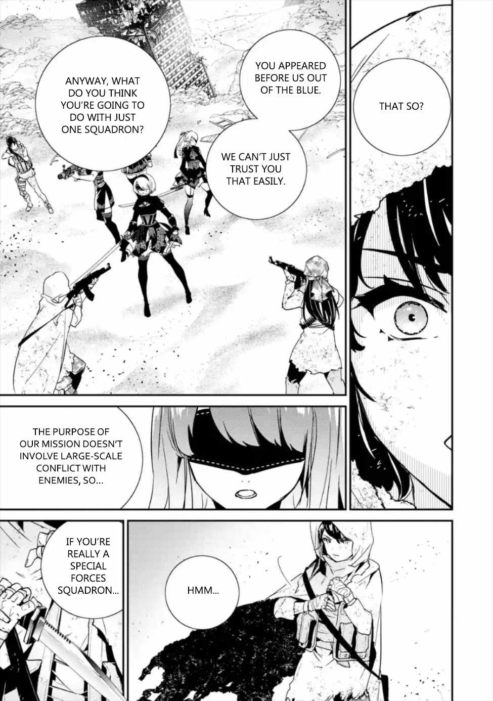 Nier Automata: YoRHa Shinjuwan Kouka Sakusen Kiroku Chapter 3 4